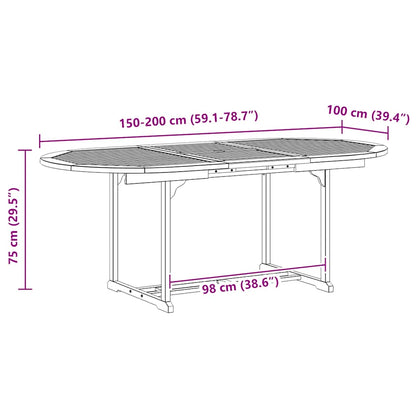 Dining Table | Grey | Solid acacia wood with grey wash finish | Medium