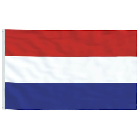 Netherlands Flag | Red, White, Blue | 68D 100% polyester | 90 x 150 cm