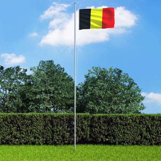Belgium Flag | Black, Yellow, Red | 68D 100% polyester | 90x150 | Durable