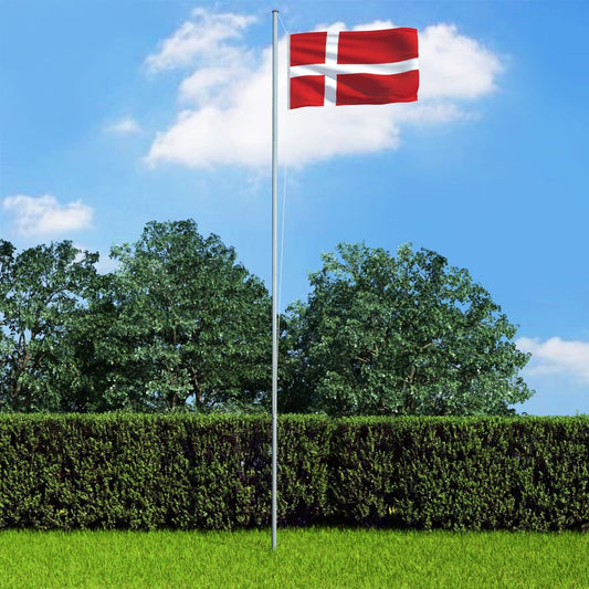 Denmark Flag | Red and White | 68D 100% Polyester | 90 x 150 cm | Durable
