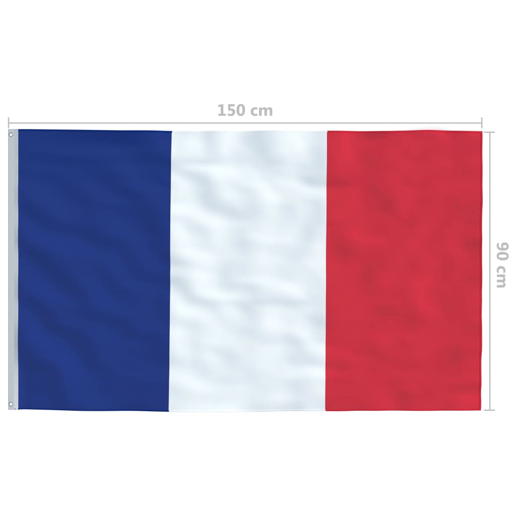 France Flag 90x150 cm