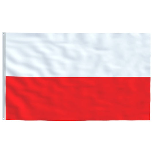 Poland Flag | Red and White | 68D 100% Polyester | 90 x 150 cm | Durable