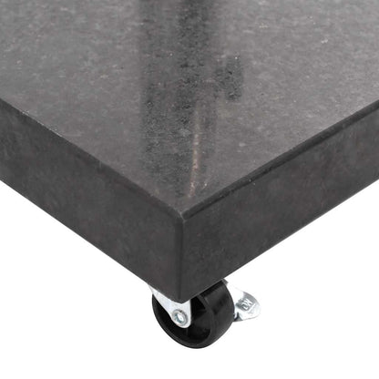 Parasol Base Granite 30 kg Square Black