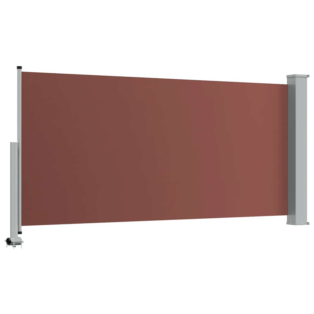 Side Awning | Brown screen, Grey stand