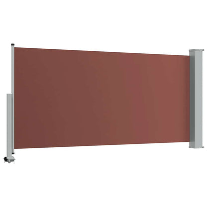 Side Awning | Brown screen, Grey stand