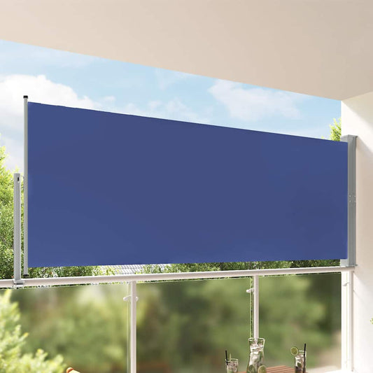 Side Awning | Blue | Polyester with PU coating | 140 x 300 cm