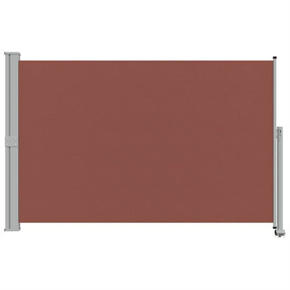Patio Retractable Side Awning 160x300 cm Brown