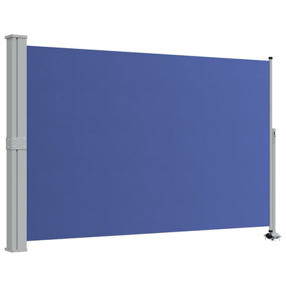 Patio Retractable Side Awning 160x300 cm Blue