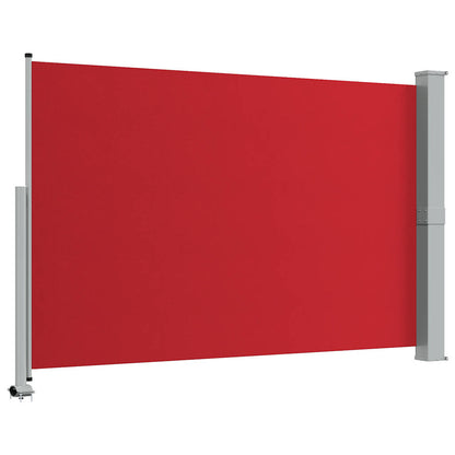 Patio Retractable Side Awning 160x300 cm Red