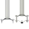 Patio Retractable Side Awning 23.6"x118.1" Black