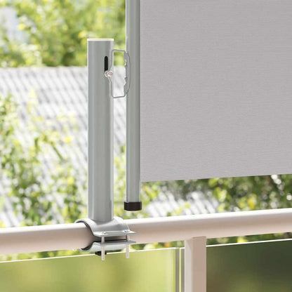 Patio Retractable Side Awning 60x300 cm Grey