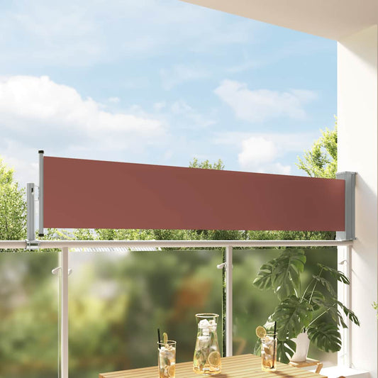 Side Awning | Brown and Grey