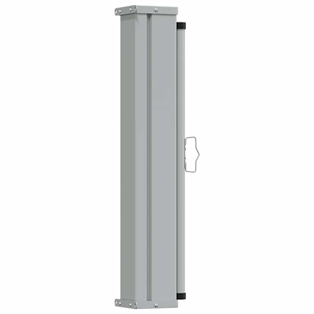 Patio Retractable Side Awning 31.5"x118.1" Gray