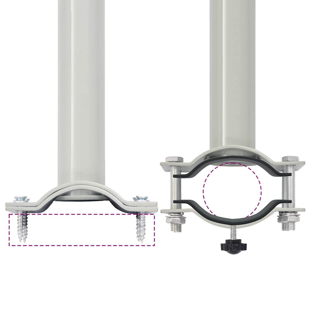Patio Retractable Side Awning 31.5"x118.1" Gray