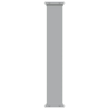 Patio Retractable Side Awning 80x300 cm Brown
