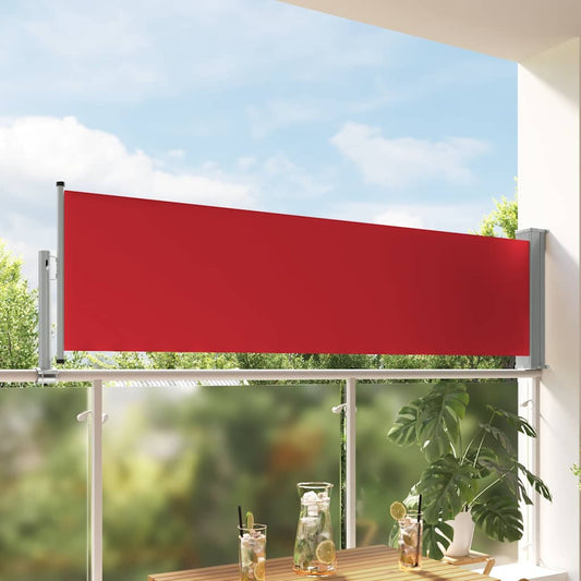Side Awning | Red and grey