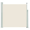 Patio Retractable Side Awning 170x300 cm Cream