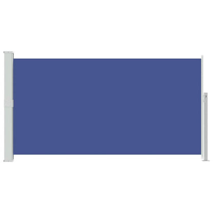 Side Awning | Blue, Grey | Polyester, Powder-Coated Steel | 170x300 cm