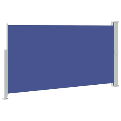 Side Awning | Blue, Grey | Polyester, Powder-Coated Steel | 170x300 cm
