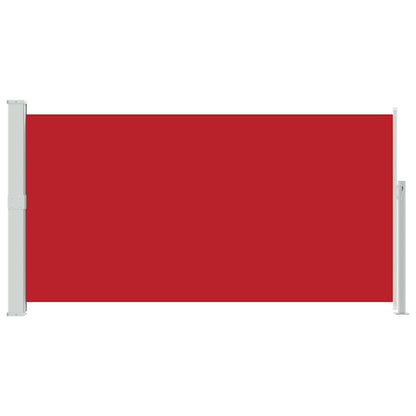Side Awning | Red and Grey | Polyester, Powder-coated steel | 170x300 cm