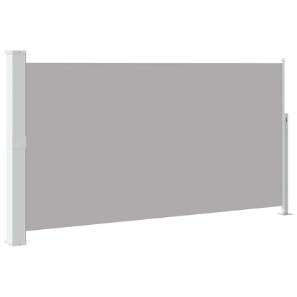 Side Awning | Grey | Polyester, Powder-Coated Steel | 170 x 300 cm