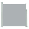 Patio Retractable Side Awning 170x300 cm Grey