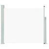 Patio Retractable Side Awning 39.4"x118.1" Cream