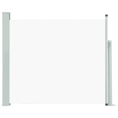 Patio Retractable Side Awning 39.4"x118.1" Cream