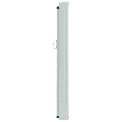 Patio Retractable Side Awning 39.4"x118.1" Cream
