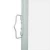 Patio Retractable Side Awning 39.4"x118.1" Cream