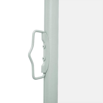 Patio Retractable Side Awning 39.4"x118.1" Cream