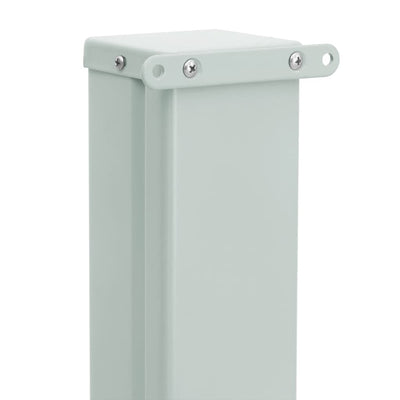 Patio Retractable Side Awning 39.4"x118.1" Cream