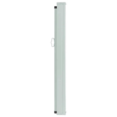 Patio Retractable Side Awning 39.4"x118.1" Gray