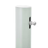 Patio Retractable Side Awning 39.4"x118.1" Gray