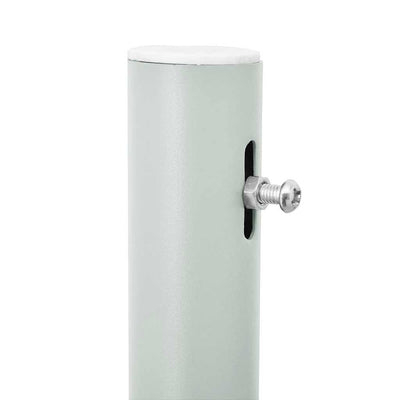 Patio Retractable Side Awning 39.4"x118.1" Gray