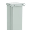 Patio Retractable Side Awning 39.4"x118.1" Gray