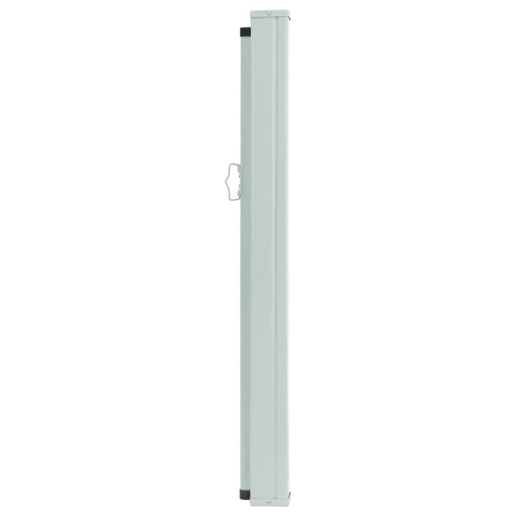 Patio Retractable Side Awning 120x500 cm Grey