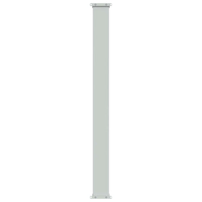 Patio Retractable Side Awning 47.2"x196.9" Gray