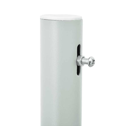 Patio Retractable Side Awning 47.2"x196.9" Gray