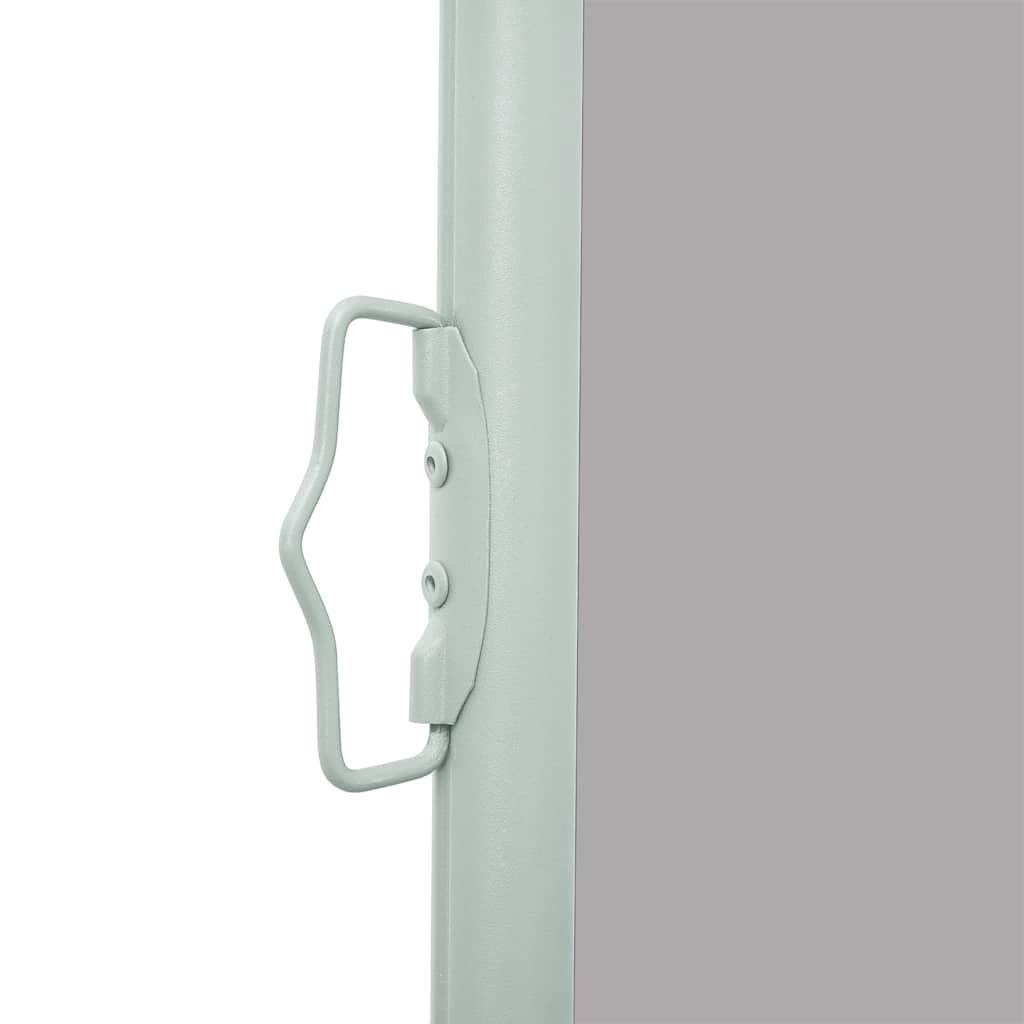 Patio Retractable Side Awning 47.2"x196.9" Gray