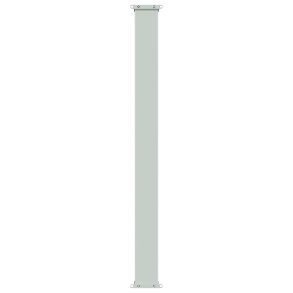 Patio Retractable Side Awning 120x500 cm Brown