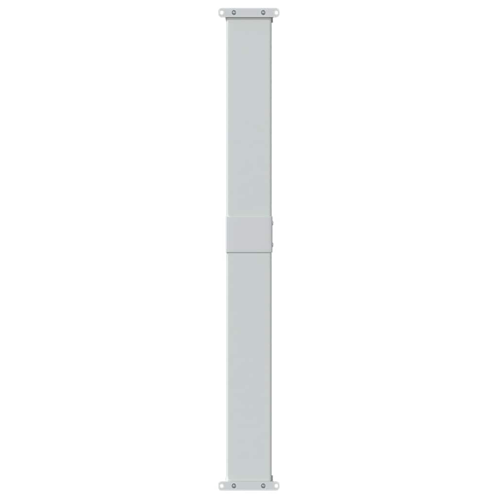Patio Retractable Side Awning 140x500 cm Black