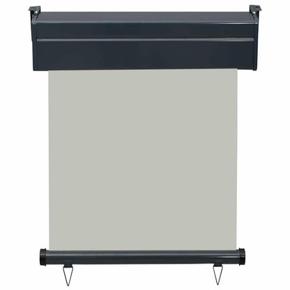 Balcony Side Awning 65x250 cm Grey