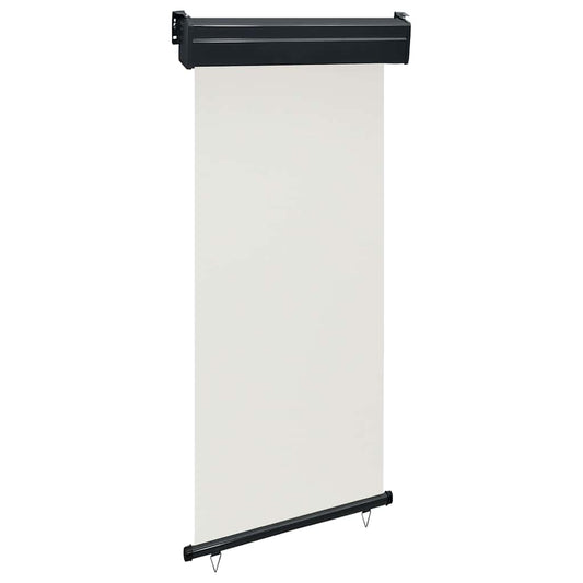 Balcony Side Awning | Cream | Steel, Aluminium, 100% Polyester