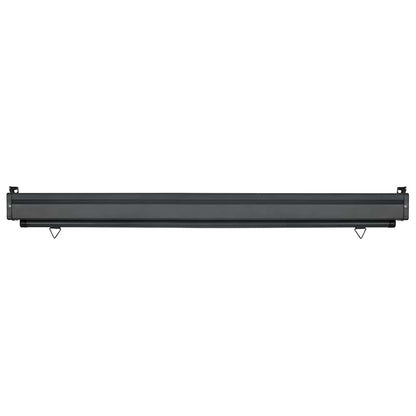 Balcony Side Awning 125x250 cm Black