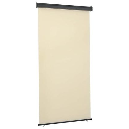 Balcony Side Awning 125x250 cm Cream