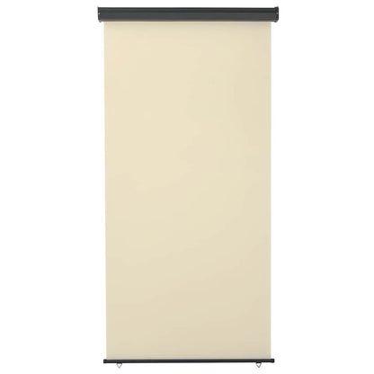 Balcony Side Awning 125x250 cm Cream