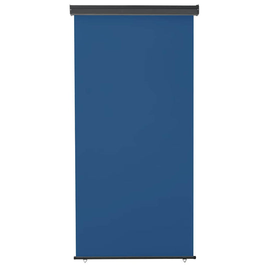 Balcony Side Awning 125x250 cm Blue