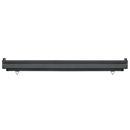 Balcony Side Awning | Red | Steel | 125 cm x 250 cm | Retractable