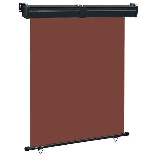 Balcony Side Awning 145x250 cm Brown